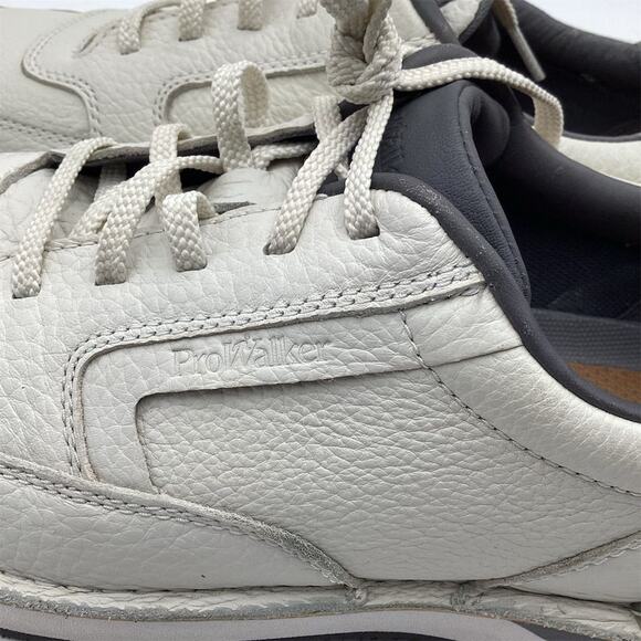 Rockport ProWalker 9000 Men's White Leather Sneakers Size 13 - Picture 7 of 10